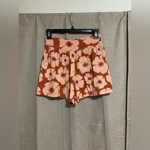 Fighting Eel | Ava Shorts Kula in Autumn Floral Size Xtra Small